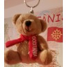 Porte-Clef Ourson avec écharpe occitane (peluche Macarel)