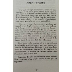 Éléments de phonétique de l'occitan - Robert Lafont - Avant-propos