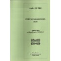 Pouesies Gascoues (1620) - André Du Pré - Couverture