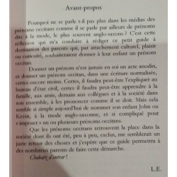 Le guide des prénoms occitans - Lídia Estanc - Avant-propos