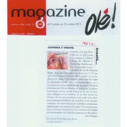 Castanha & Vinovèl - CV (2nd album CD 2013) - Article de presse