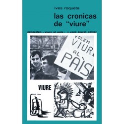 Las cronicas de "viure" - Ives Roqueta - Couverture