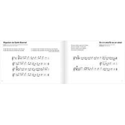 Cahier de répertoire rigodon