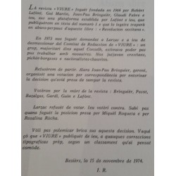 Las cronicas de "viure" - Ives Roqueta - Extrait