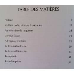 La légende noire du soldat O - André Neyton - Sommaire