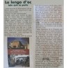 La langue d'oc telle qu'on la parle - Atlas linguistique de Provence - Article Prouvenço d'aro
