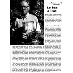 Lo lop d’Irati - Marcel Abbadie - Article Anem Occitans 158