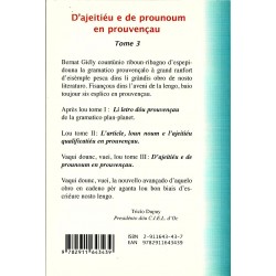 D'ajeitiéu e de prounoum en prouvençau – Bernat Giély