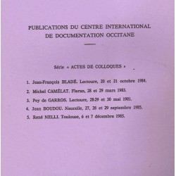 René Nelli, 1906-1982 : actes du colloque de Toulouse (1985) - Christian Anatole