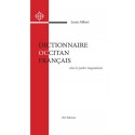 Dictionnaire Occitan Français selon les parlers languedociens - Louis Alibert - Couverture