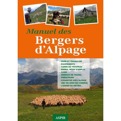 Manuel des Bergers d'Alpage - Couverture