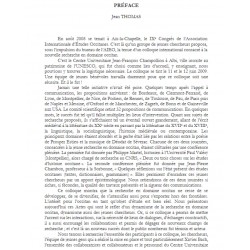 Nouvelles recherches en domaine occitan : Approches interdisciplinaires (PAIEO 10)  Wendy Pfeffer , Joan Thomas 