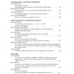 Nouvelles recherches en domaine occitan (PAIEO 10)  W. Pfeffer , J. Thomas - Summary