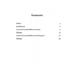  L'occitan en guerre - Louis Bonfils - Lettres à Pierre Azema (août 1914-décembre 1916) - Sommaire