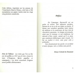 Raconte camarguen – Récits camarguais - Folco de Baroncelli