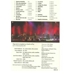 DVD Zenith de Pau 2017 - Nadau (live) - Livret