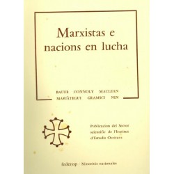 Marxistas e nacions en Lucha﻿ - Livre
