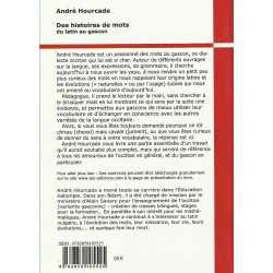 Des histoires de mots, du latin au gascon - André Hourcade - 4ième de couverture