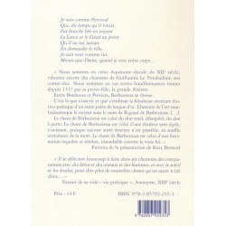 LA DAME-GRAAL, chansons de Rigaud de Barbezieux - Katy Bernard