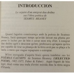 Poèmas Causits (1966-1975) – (Flor Enversa n° 4) - Seamus Heaney