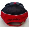 Casqueta occitana (tipe americana) bicolora (nera e rotge) - Occitania