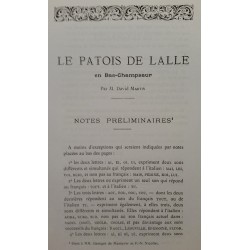 Dictionnaire du patois de Lallée en Valgodemar - David Martin