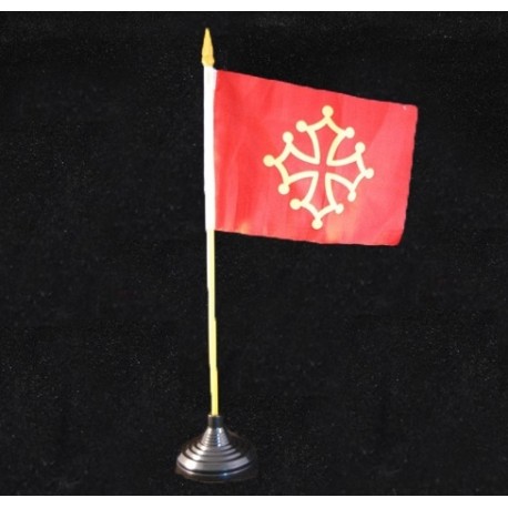 Drapeau occitan de bureau