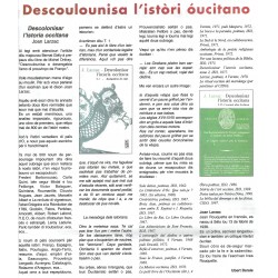 Descolonisar l'istòria occitana (Tome 1) - Joan Larzac - Article Prouvenço d'Aro 09-2017