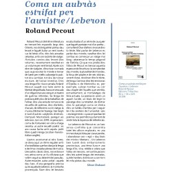 Coma un aubràs estrifat per l'auristre - Roland Pécout - Article Lo Diari 39