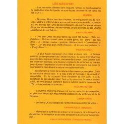 Les îles d'or - Lis Isclo d'or - Frédéric Mistral - CPM