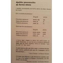 D'ajeitiéu e de prounoum en prouvençau – Bernat Giély - Extrait