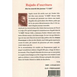 Rajado d'escrituro - Frederi Mistral