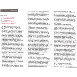 Un tant doç fogier - Joan Ganhaire - ATS 210 - Article La Setmana