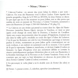 Ode au Calavon - Oda au Caulon - Guy Mathieu