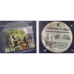 Chansons populaires en langue d'oc - Cansoun d'aqui - Intérieur du CD provençal