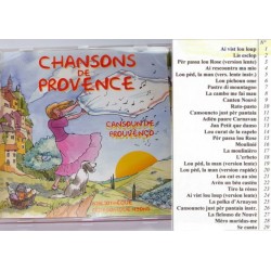 Chansons de Provence - Cansoun de Prouvènço (CD de 29 chansons)