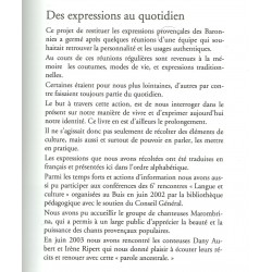 Nos expressions provençales, recueillies dans les Baronnies