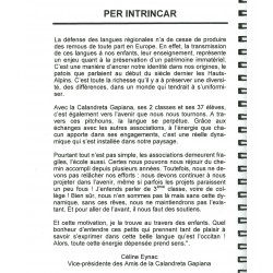 Almanac 2018 - Calandreta Gapiana Andrieu Faure (Gap) - Per intrincar