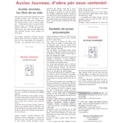 Auzias Jouveau - Lou libre de sa vido - Bernat Giély