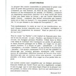 Lei contes dau Pardès - Bernard ELY