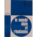 Le monde alpin et rhodanien - Revue régionale d'ethnologie. 1-2 -  
