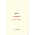 Correspondance (1879-1914) entre Frédéric Mistral et l'Abbé François Pascal - Pons Paul