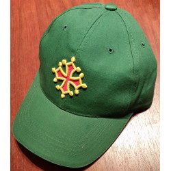 Casquette occitane (type américaine) verte