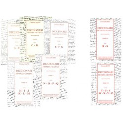 Diccionari Francès/Occitan, segon lo lengadocian TÒMES I à VII - Rapin Christian