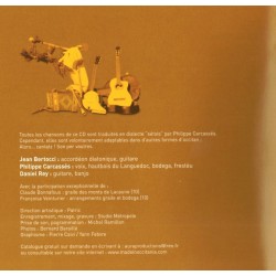 Corne d’aur’Oc - Brassens sung in langue d’Oc - Volume 1 - Philippe Carcassés (CD)