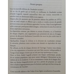 Vocabulari occitan - Andrieu Lagarda - A propos