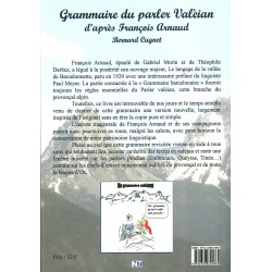 Grammaire du parler Valèian d'après François Arnaud - Bernard Cugnet