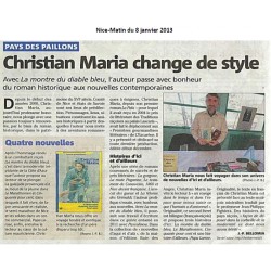 La montre du Diable Bleu - Christian Maria - Article Nice-matin
