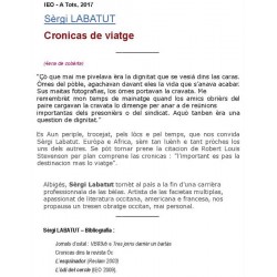 Cronicas de Viatge - Sèrgi Labatut - ATS 209