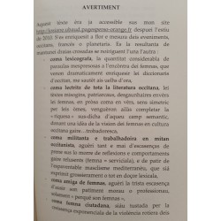Escrichs sus lei femnas – Escrichs de femnas - Josiana Ubaud